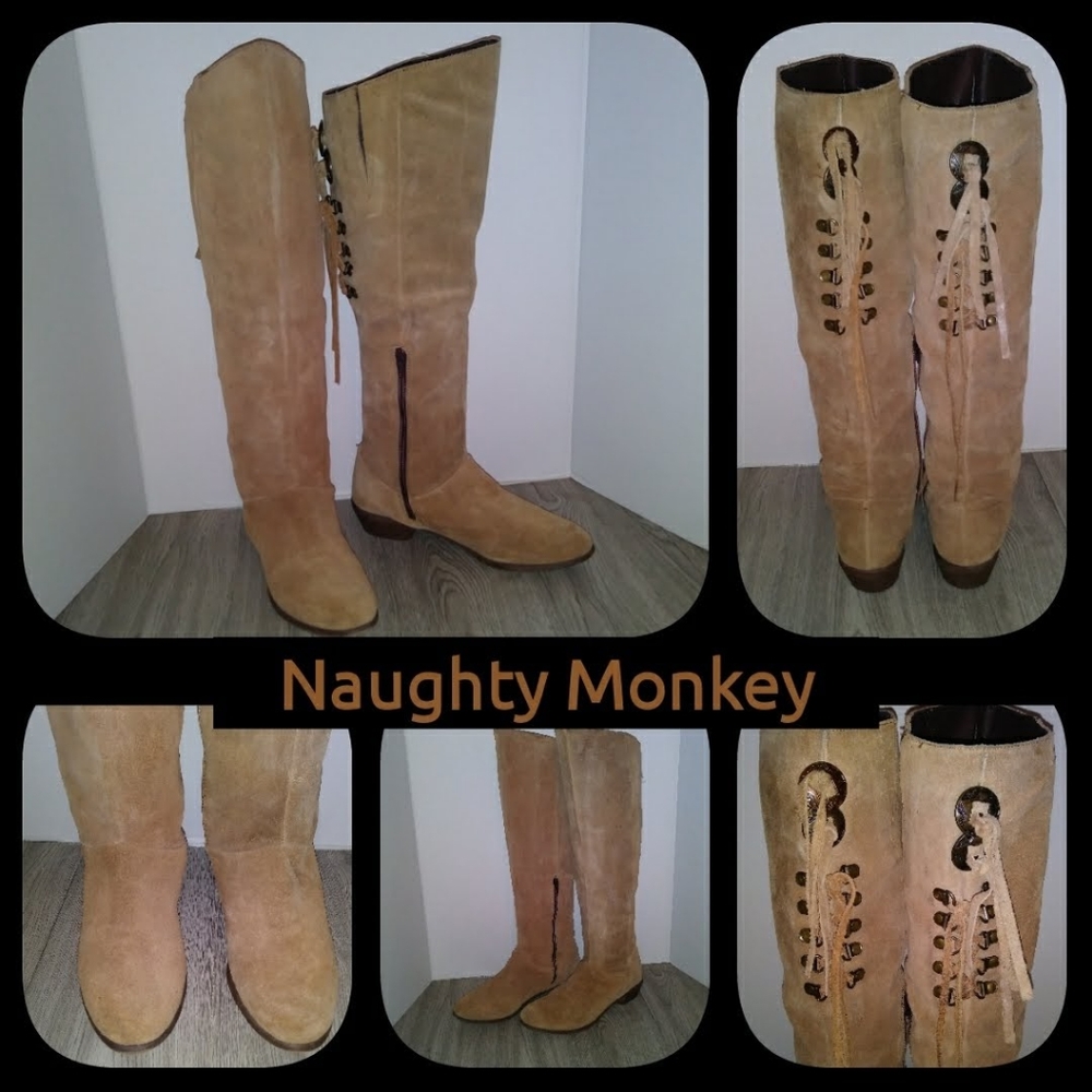 Naughty Monkey Knee High Boot